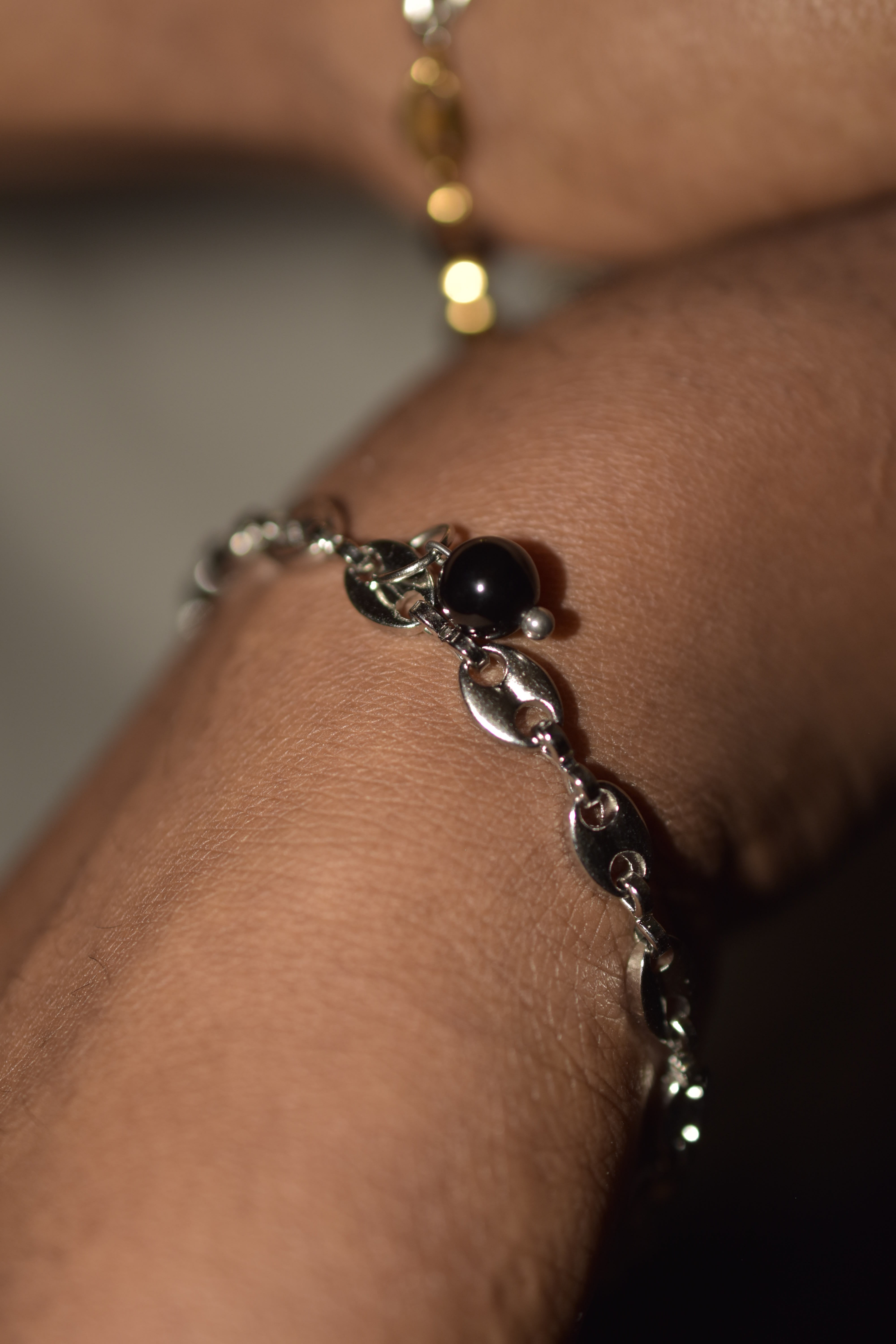 Bracciale da uomo con Onice