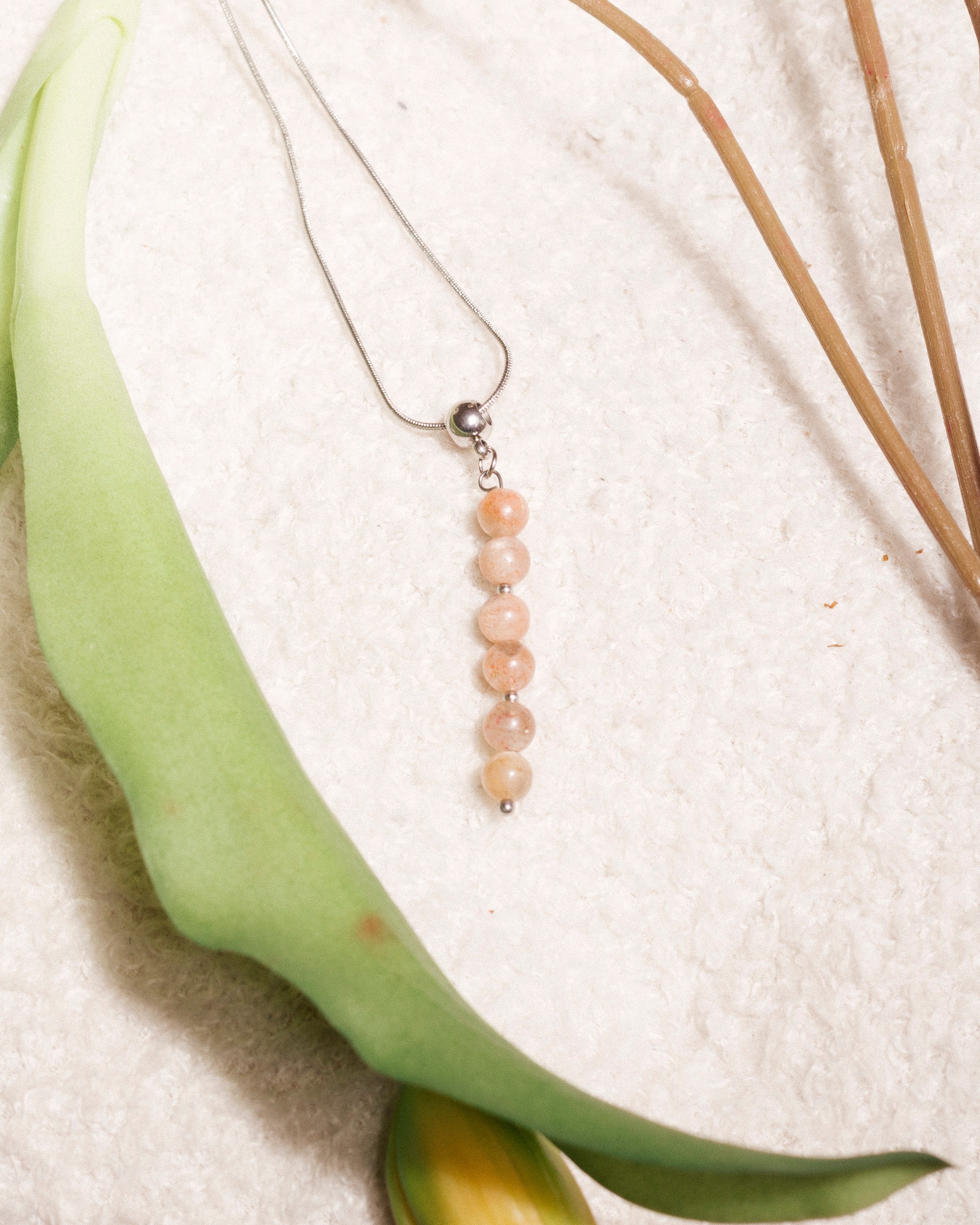Collana Ayda in Pietra del sole