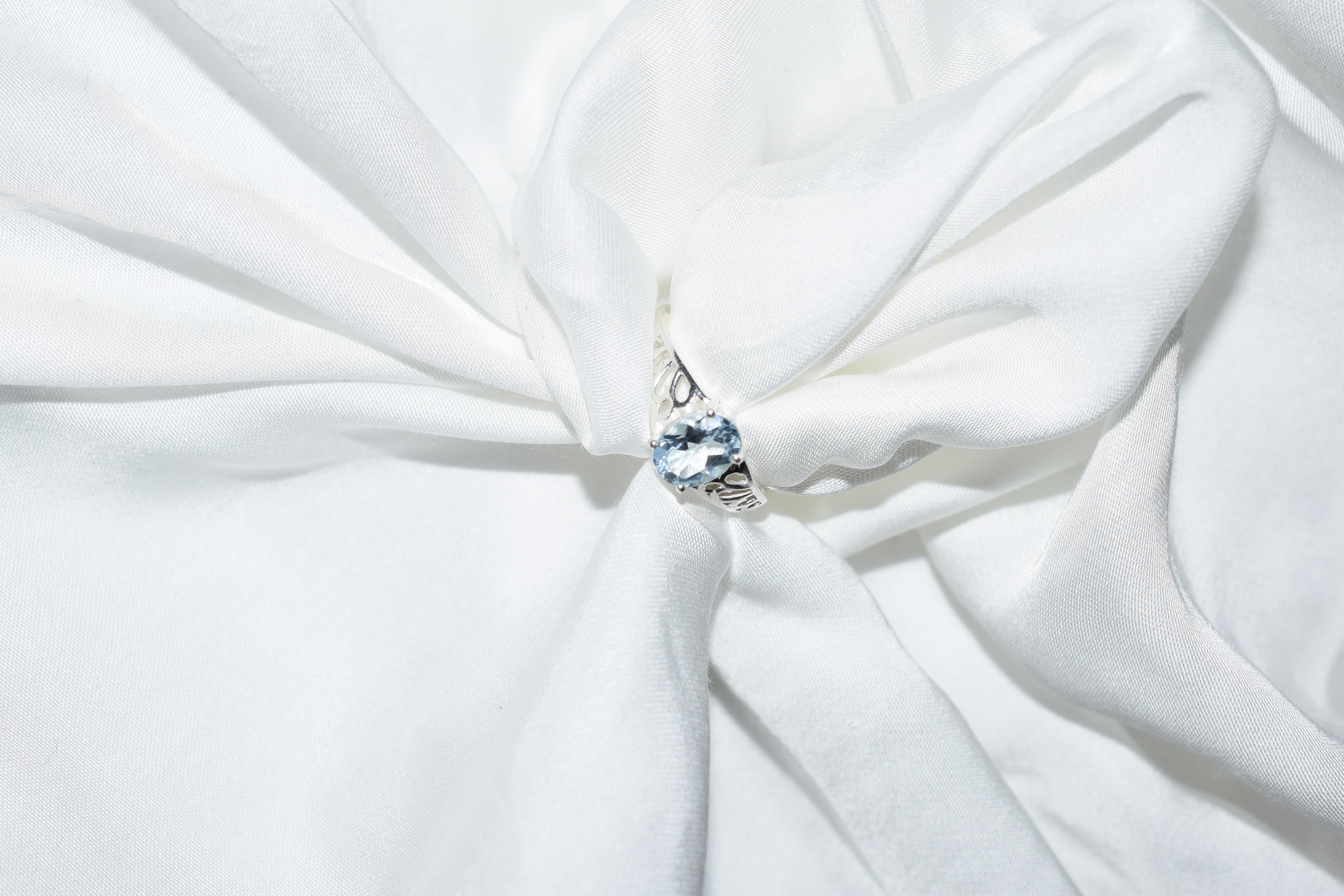 Anello Topazio in argento 925