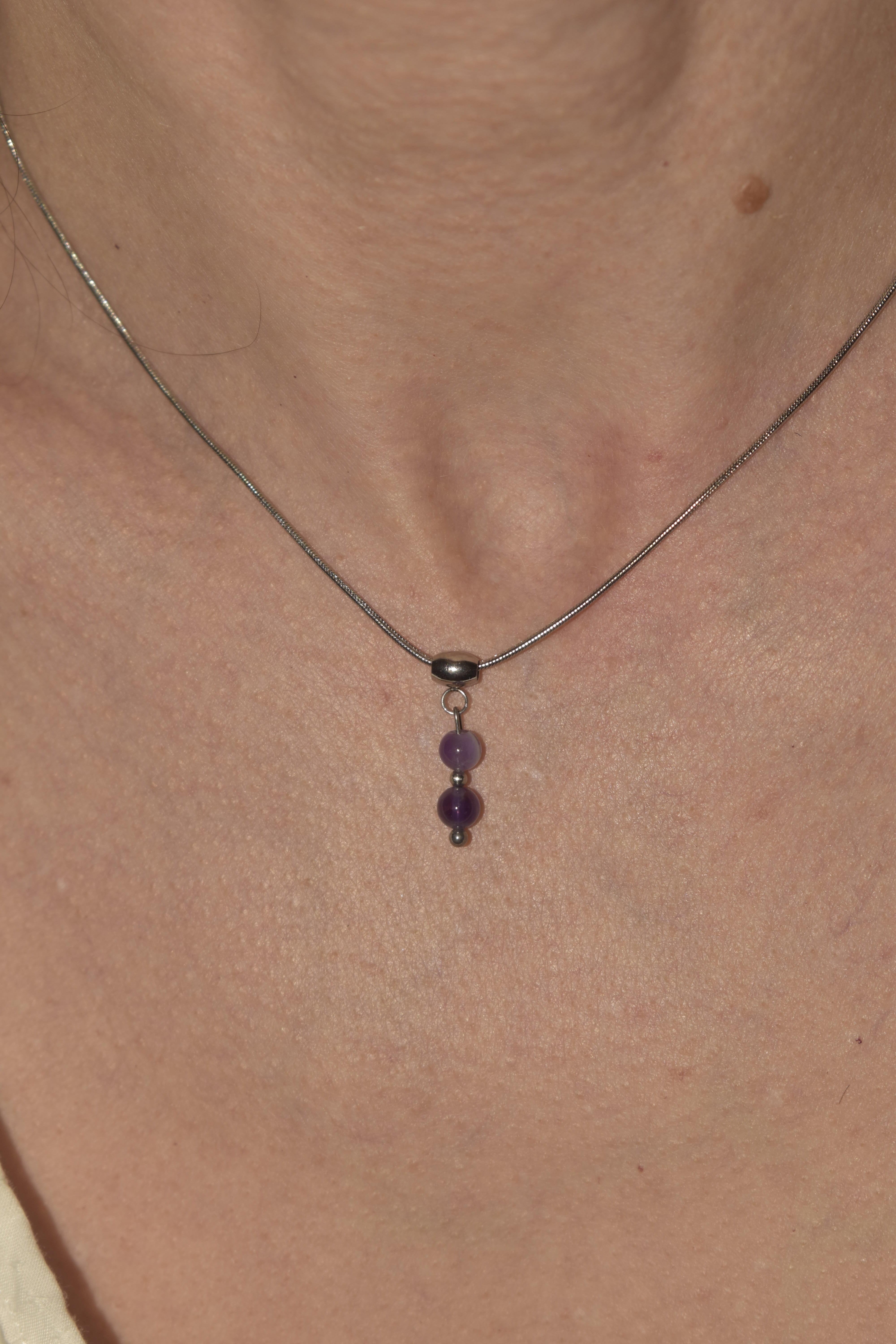 Collana Amber in Ametista