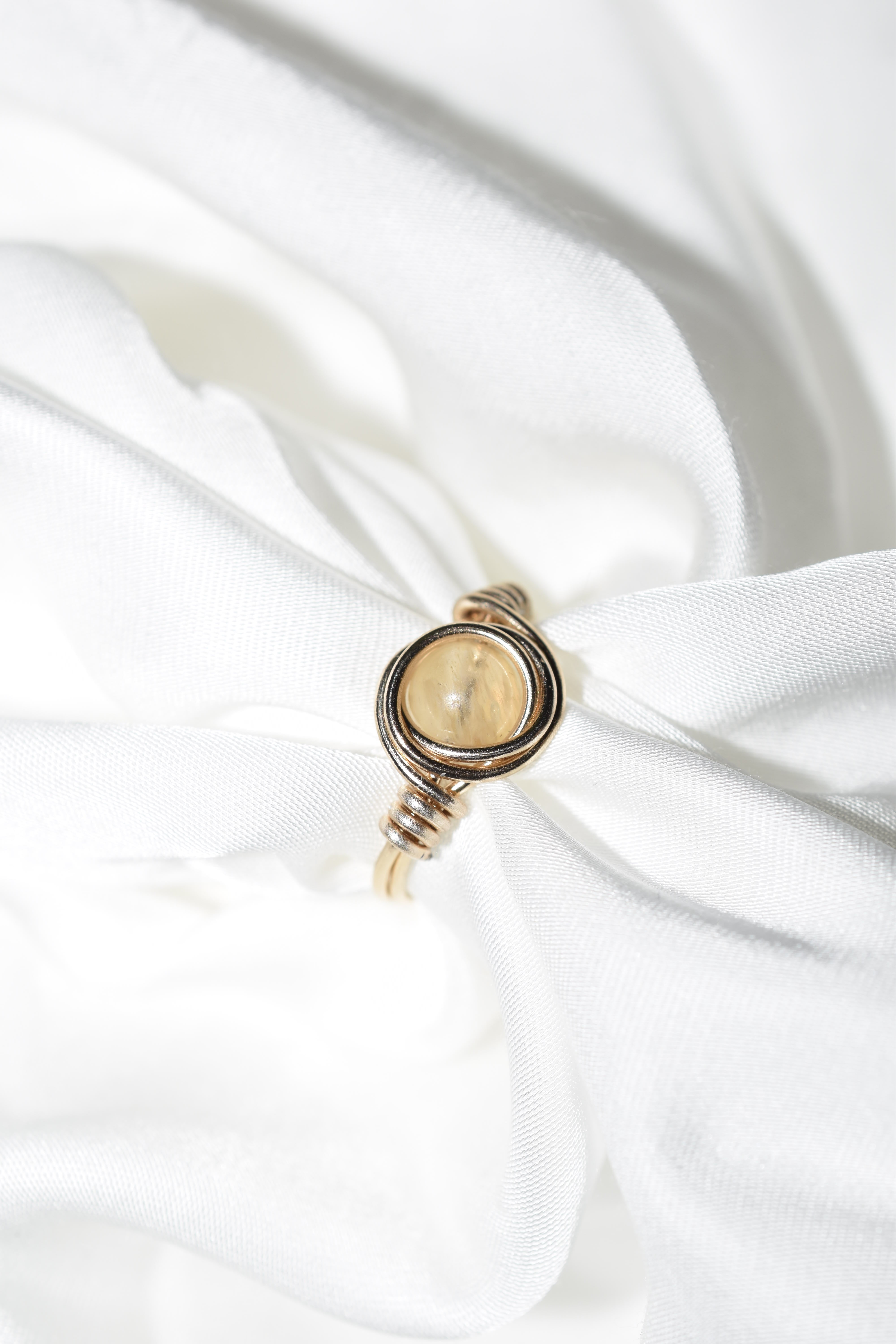 Anello Citrine