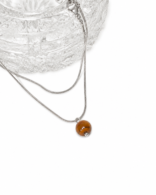 Collana Tigris in Occhio di Tigre