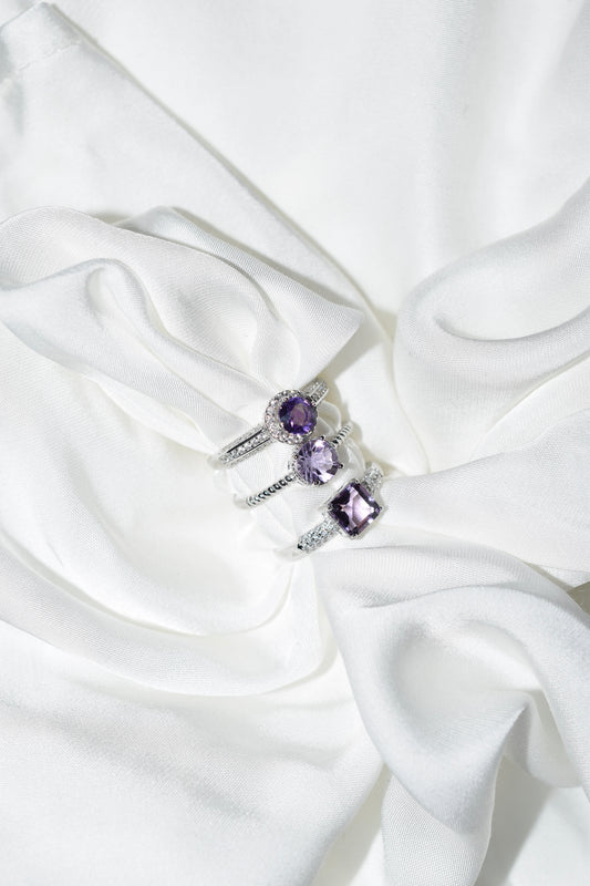 Anello Amethyste in argento 925