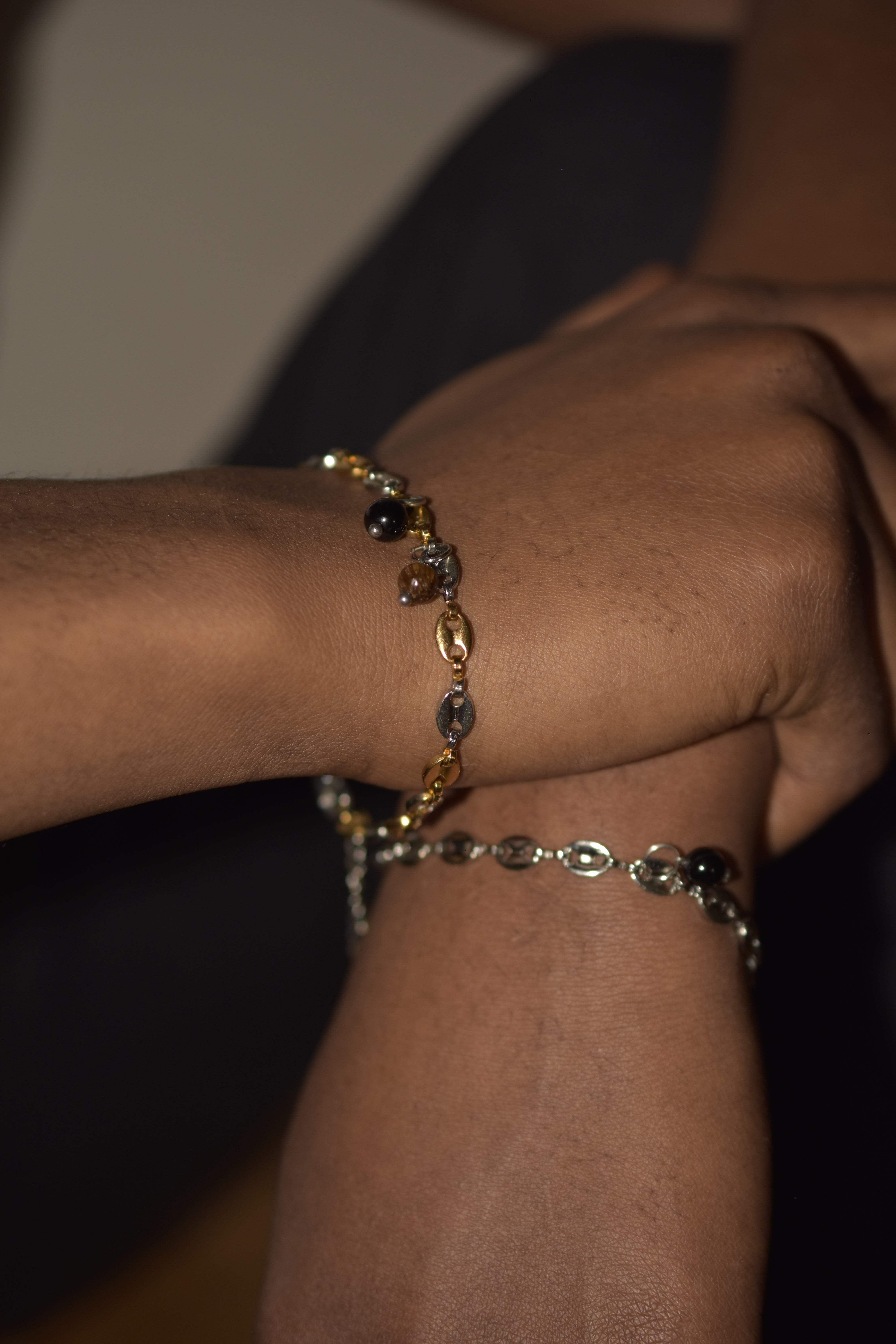 Bracciale da uomo con Onice
