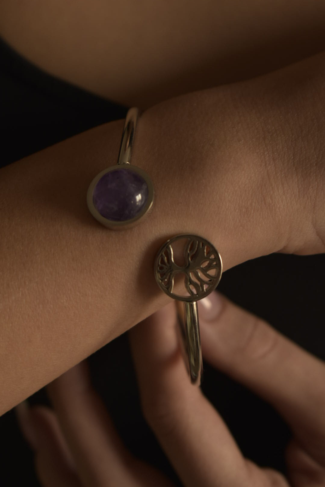 Bracciale Tree of life in Ametista
