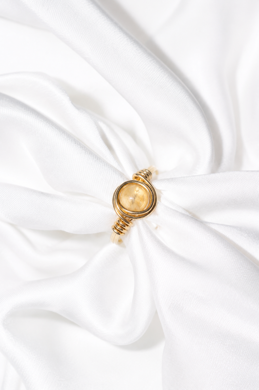 Anello Citrine