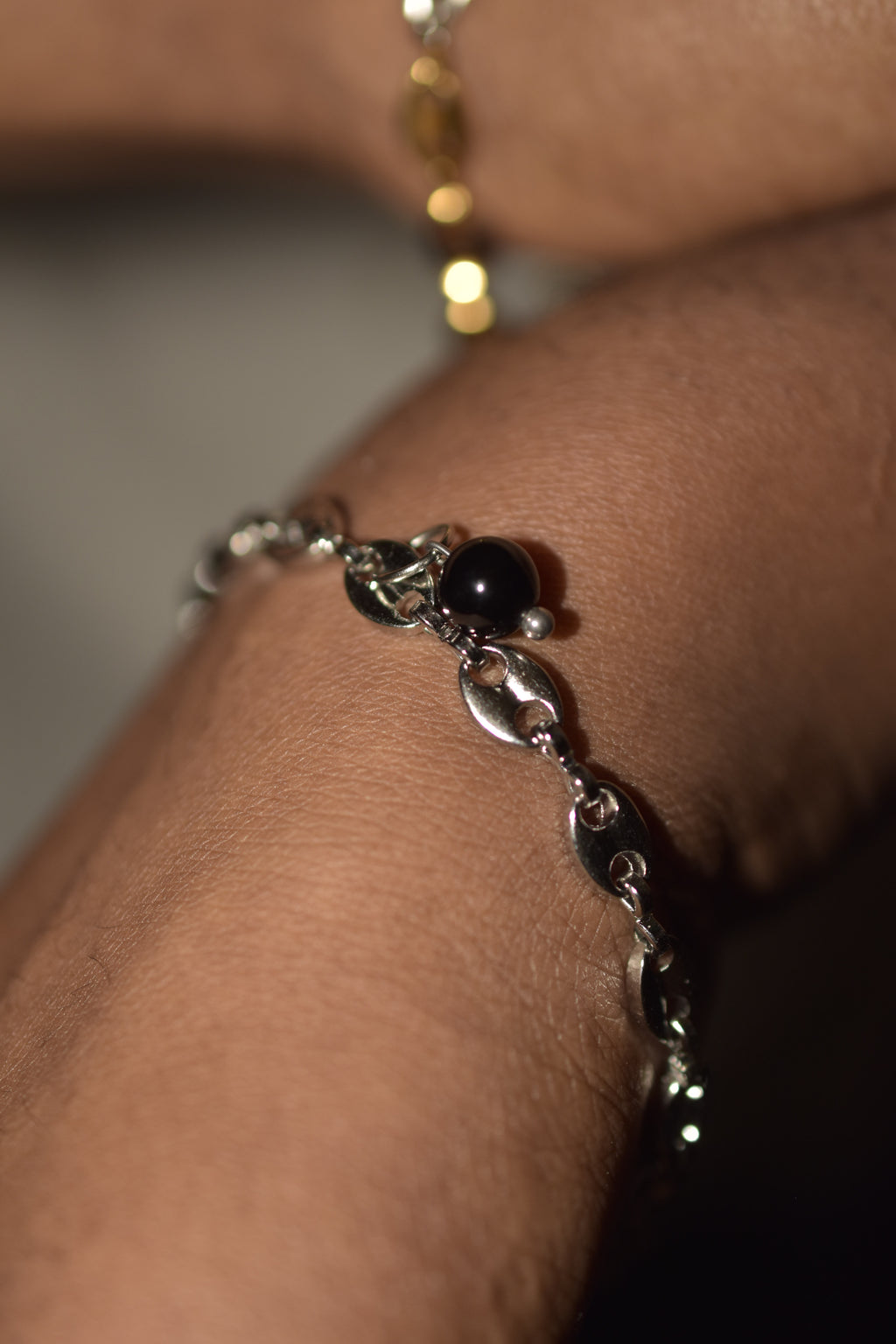 Bracciale da uomo con Onice