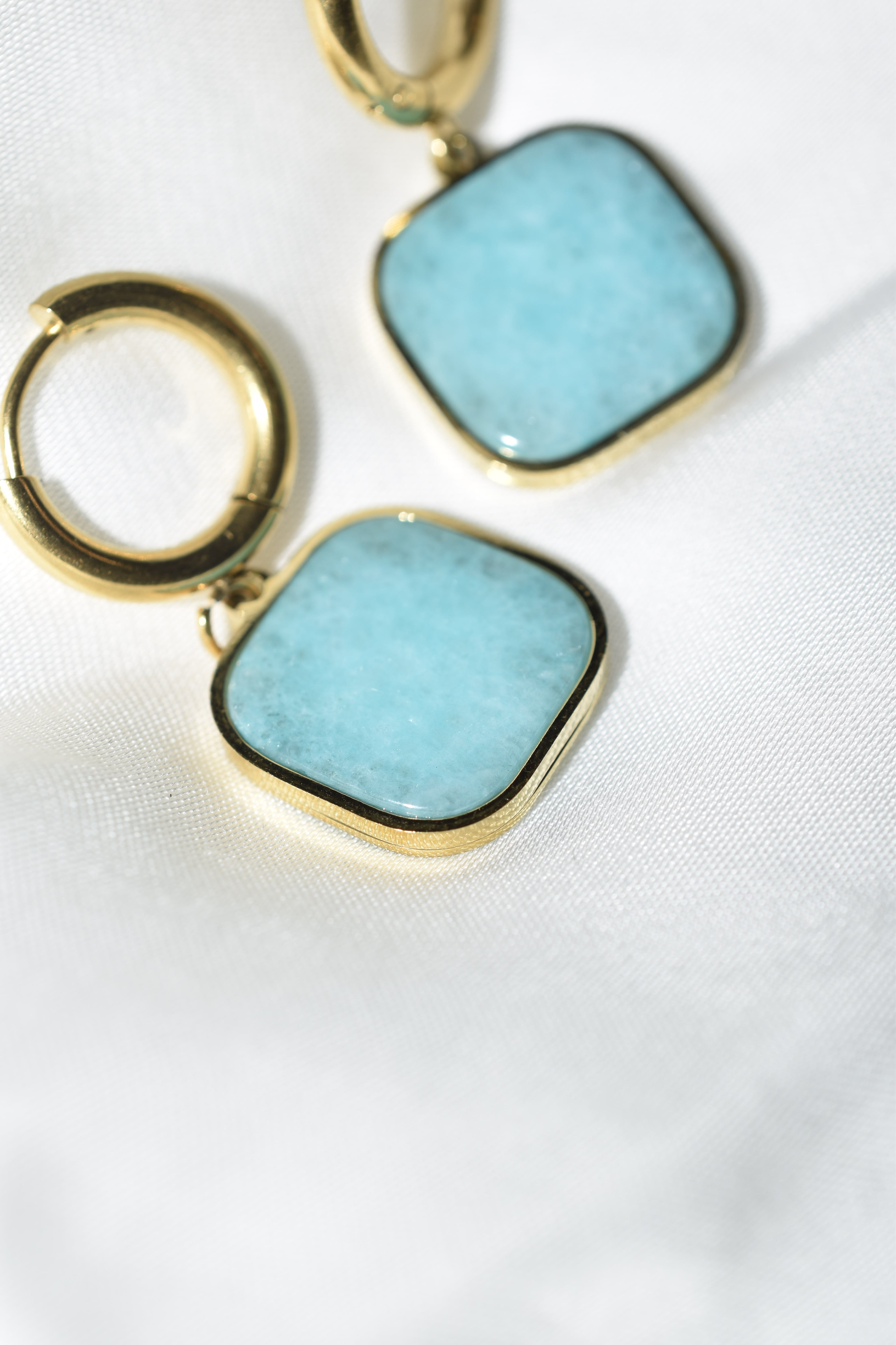 Euridice Amazonite Earrings