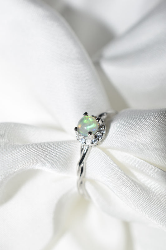 Anello Opale in argento 925