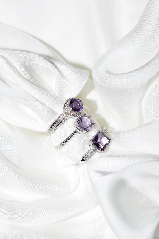 Anello Amethyste in argento 925