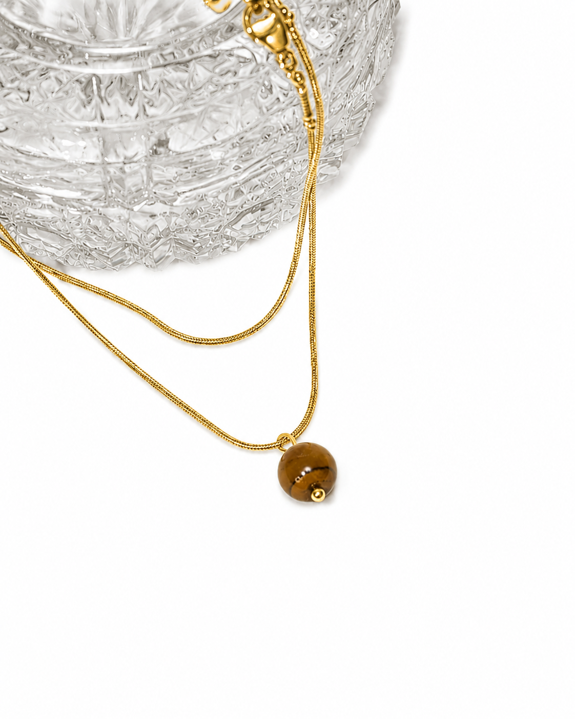 Collana Tigris in Occhio di Tigre