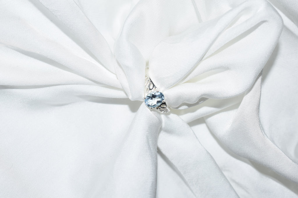 Anello Topazio in argento 925