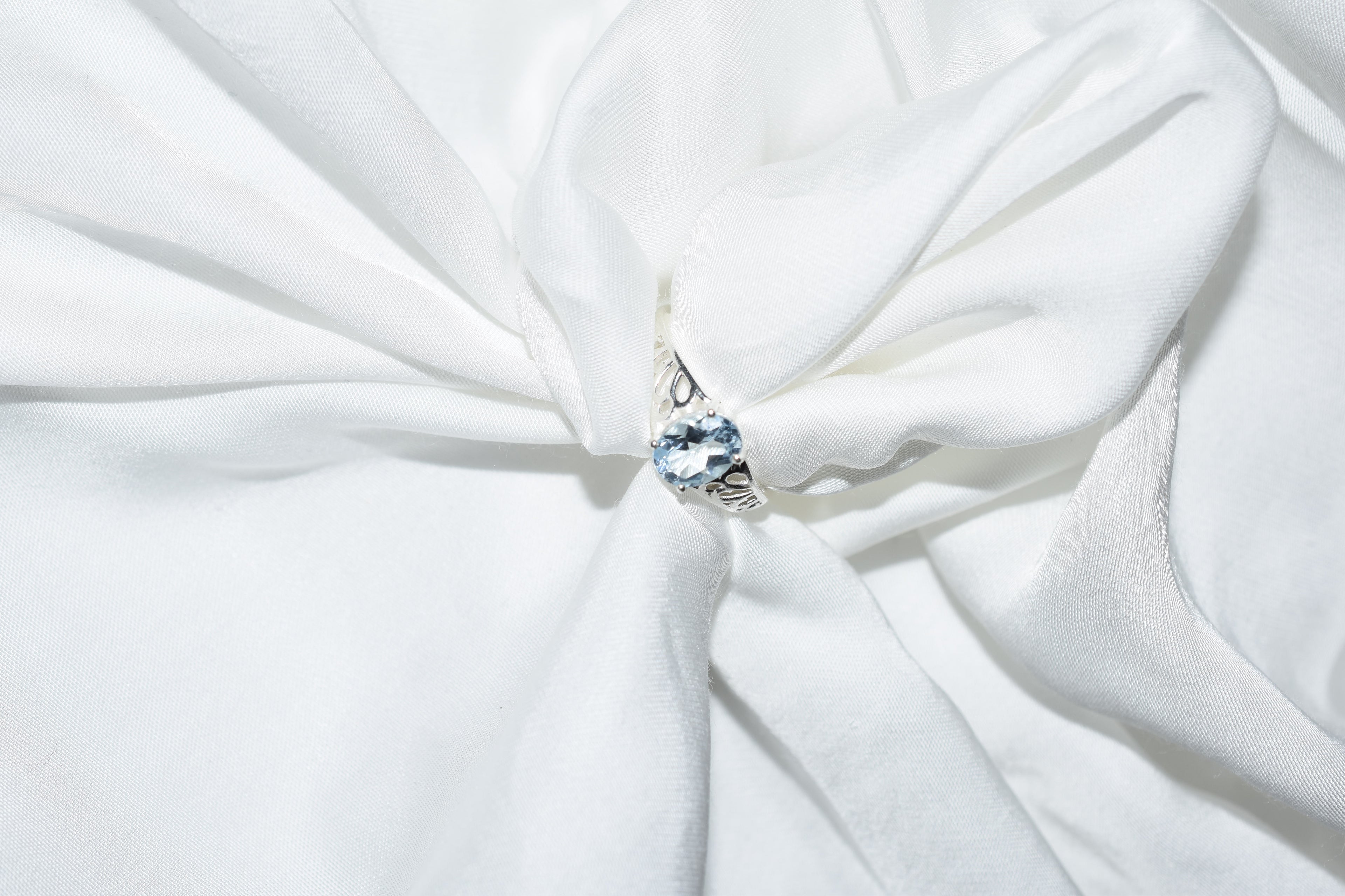 Anello Topazio in argento 925