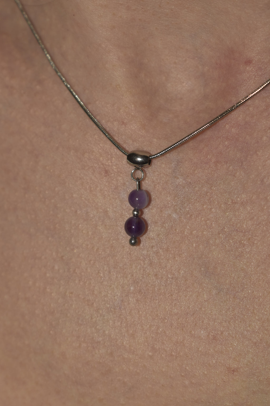 Collana Amber in Ametista