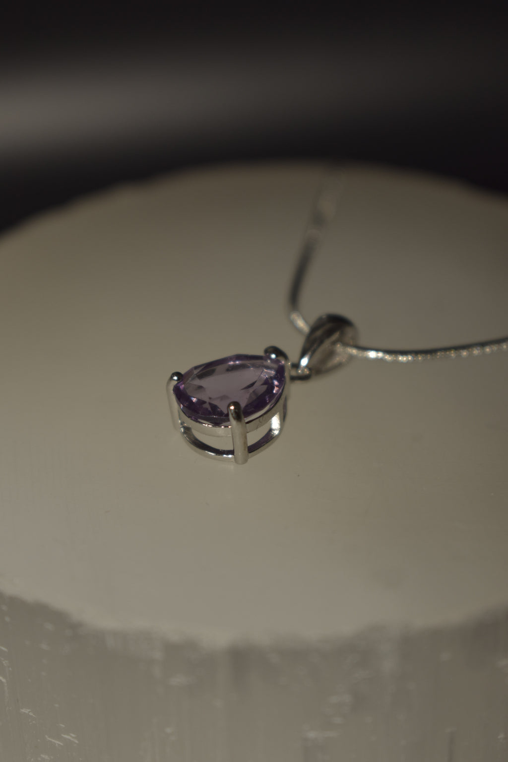 Ciondolo in Ametista e argento 925