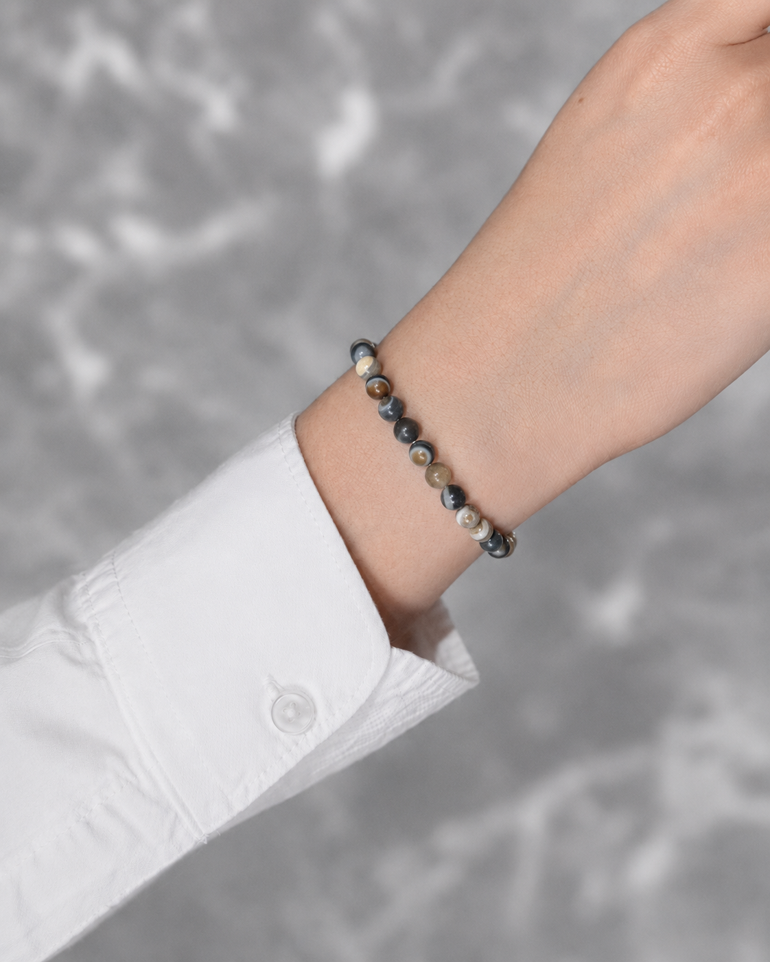 Bracciale in Occhio di Shiva