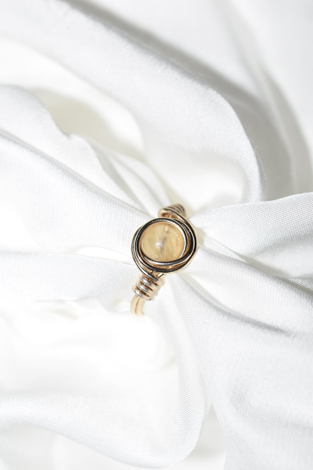 Anello Citrine