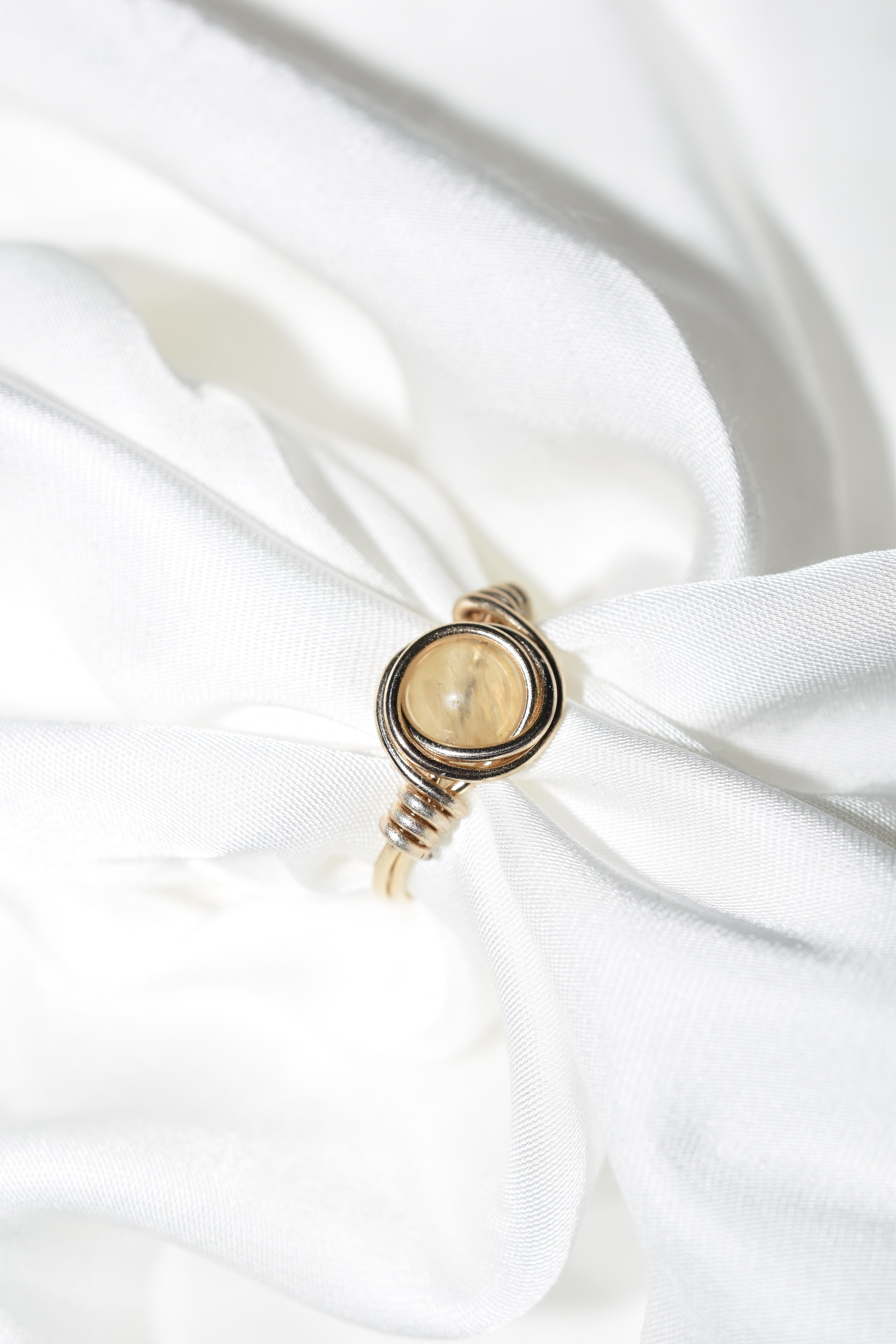 Anello Citrine