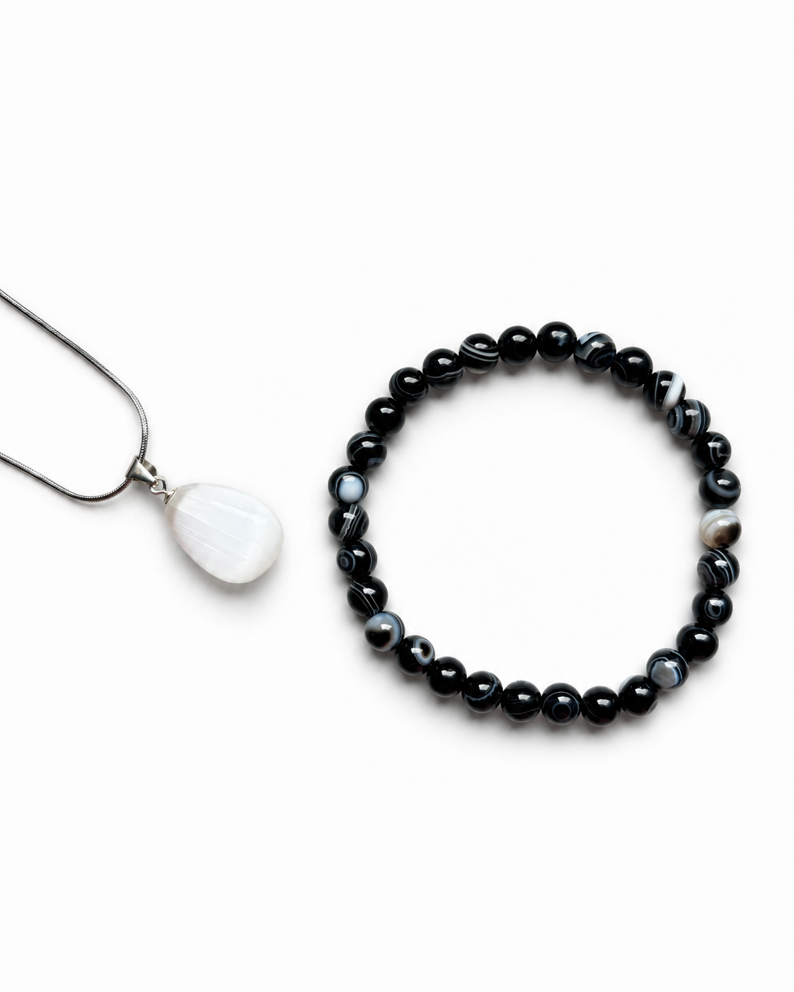 COMBO Selenite e Occhio di Shiva