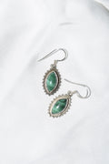 Orecchini Malachite e argento 925