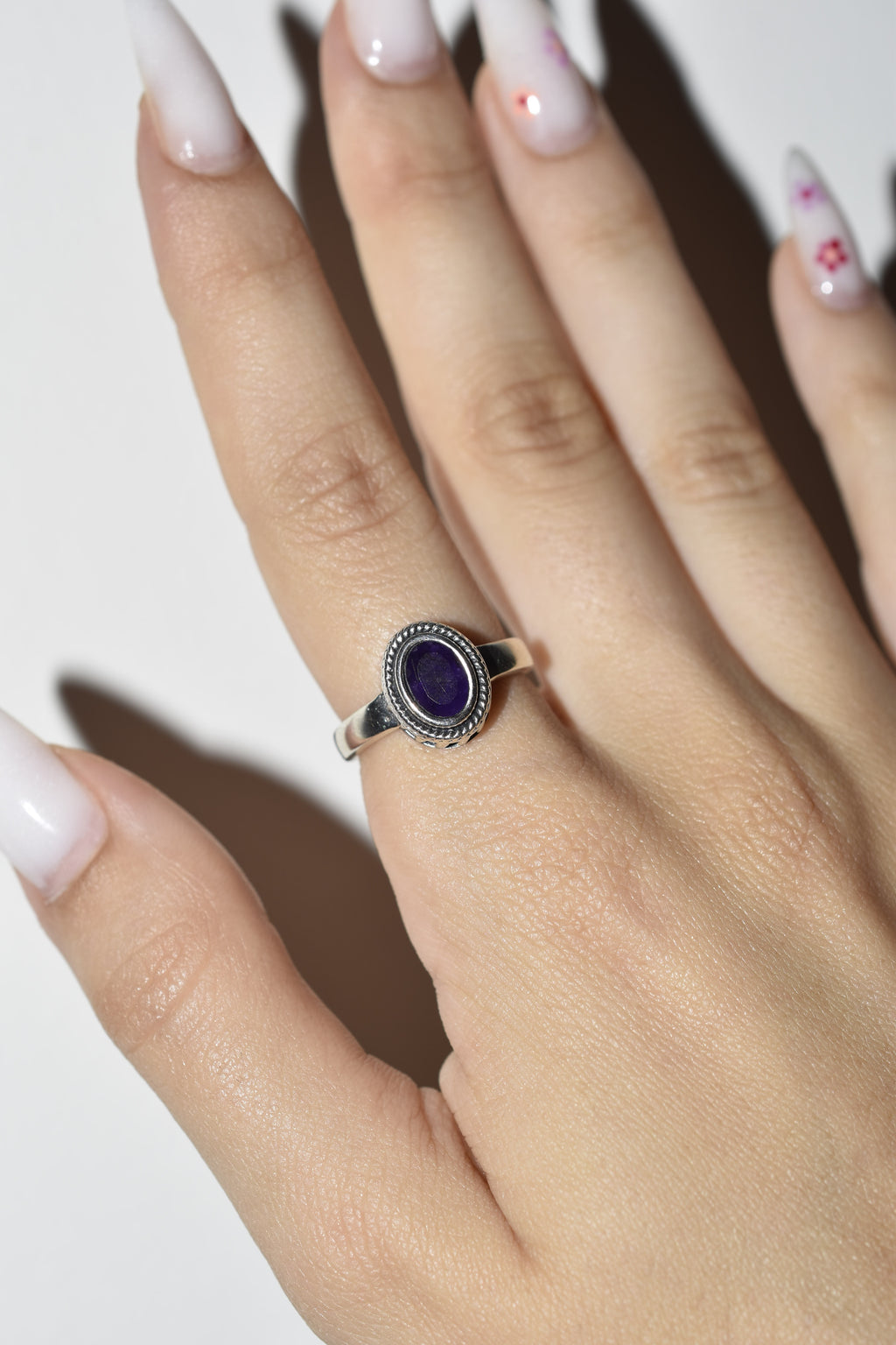 Anello in argento 925 con Ametista
