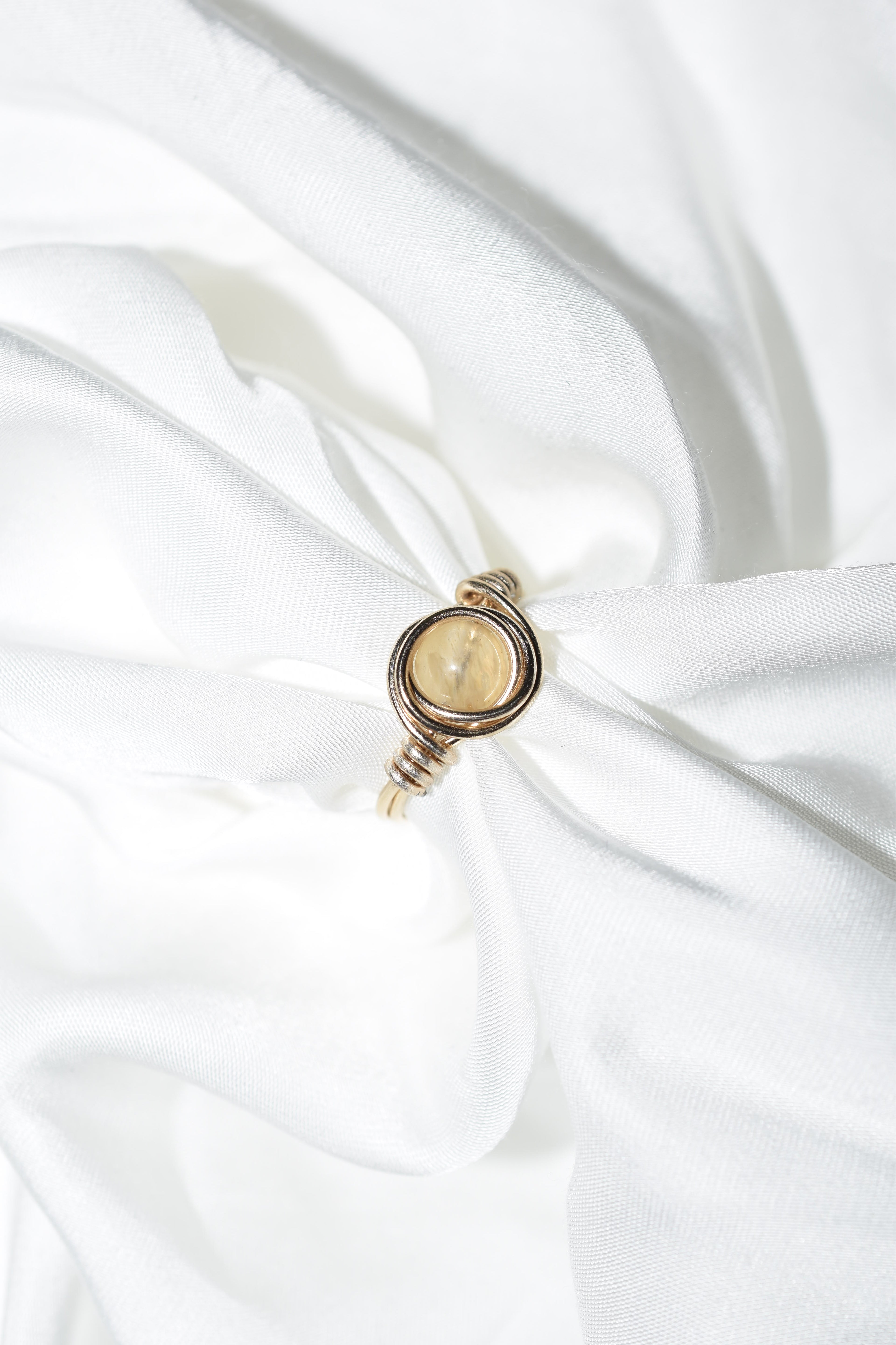 Anello Citrine