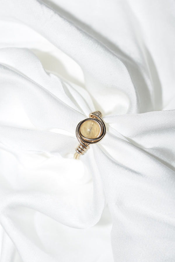 Anello Citrine