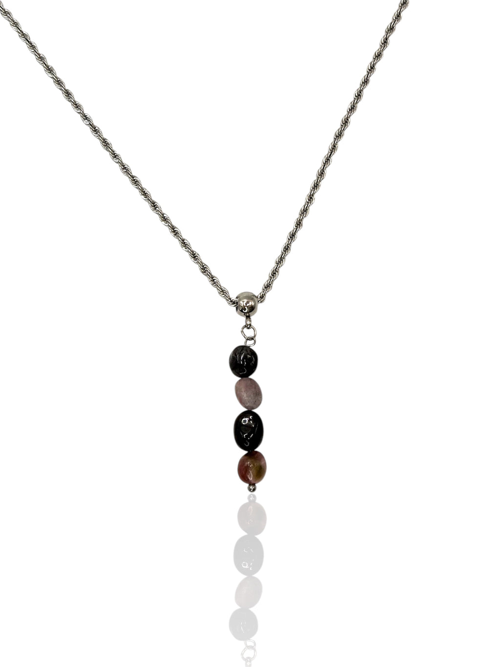 Collana “Camelia” in Tormalina Anguria