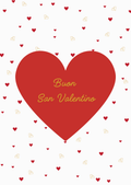 Valentine's Day postcard