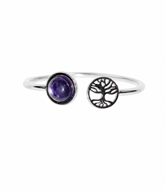 Bracciale Tree of life in Ametista