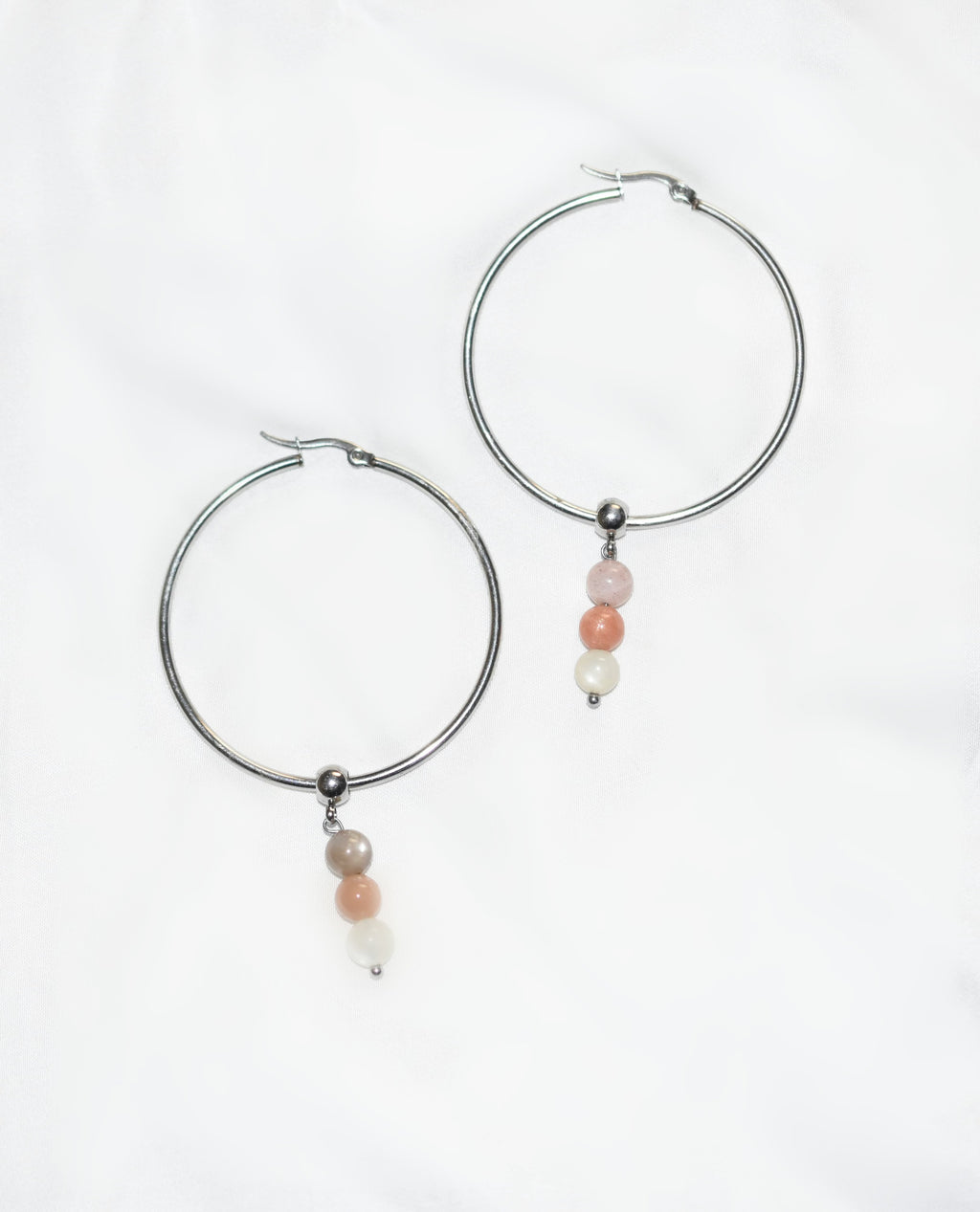 Orecchini Moon hoop