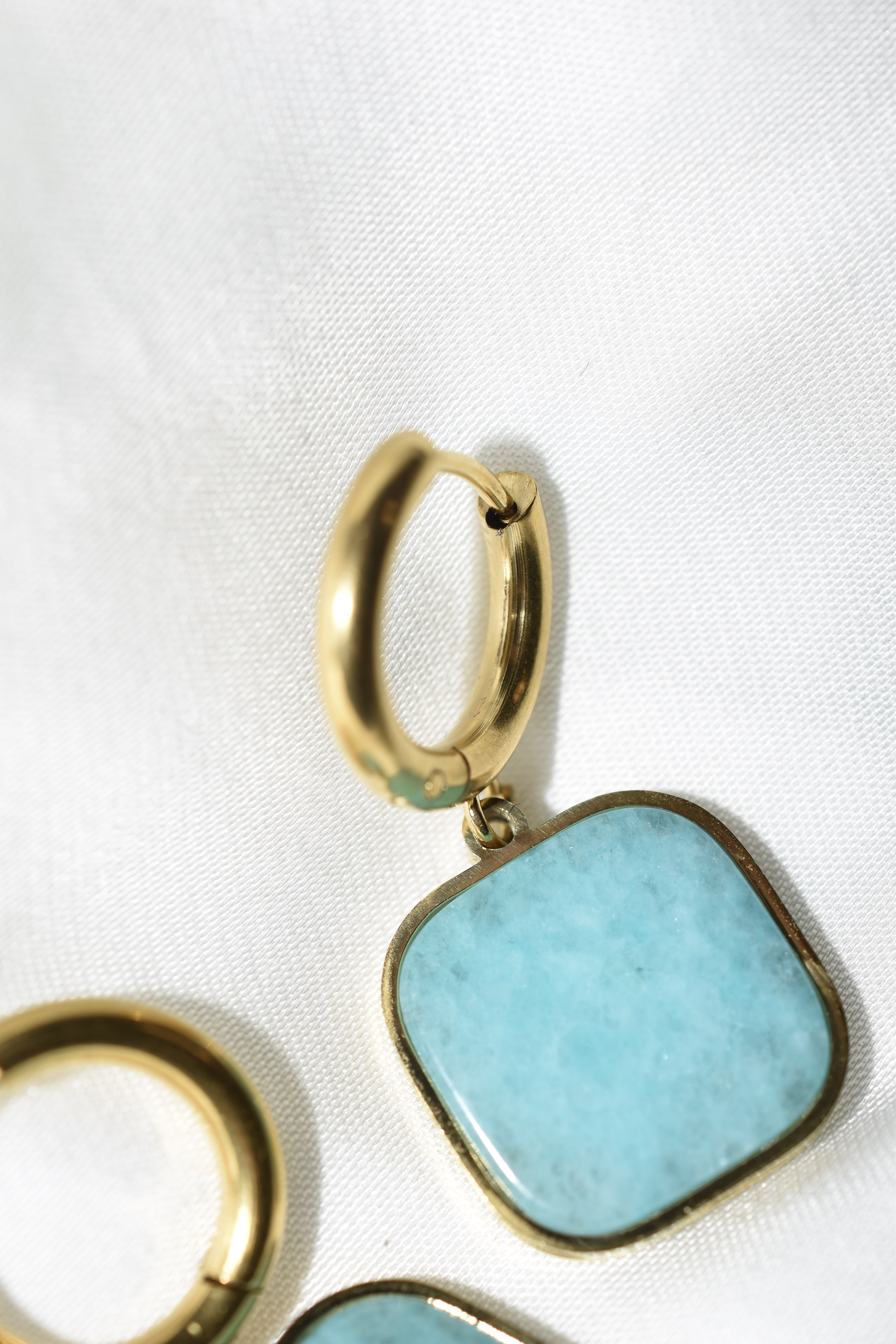 Euridice Amazonite Earrings