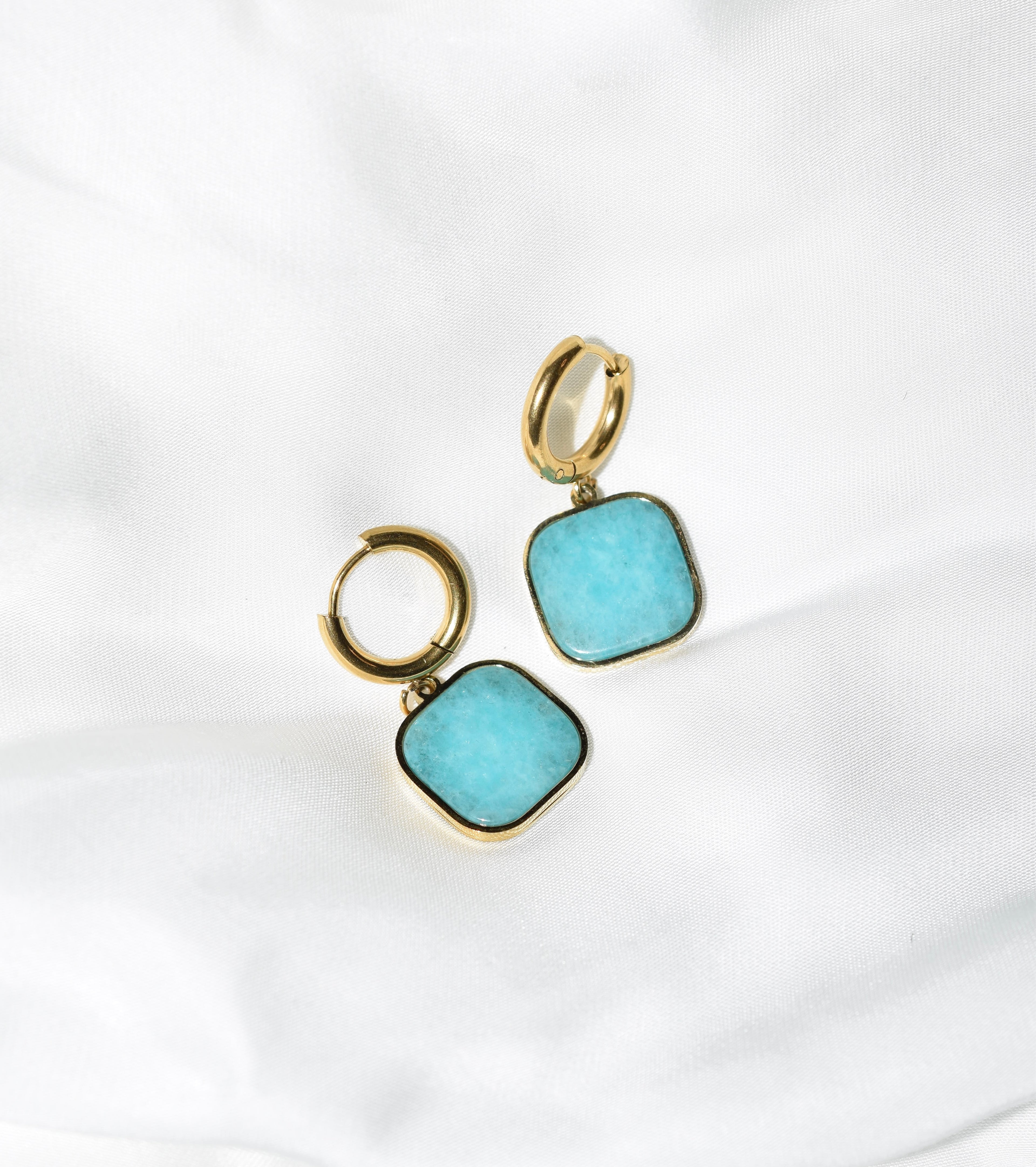 Euridice Amazonite Earrings