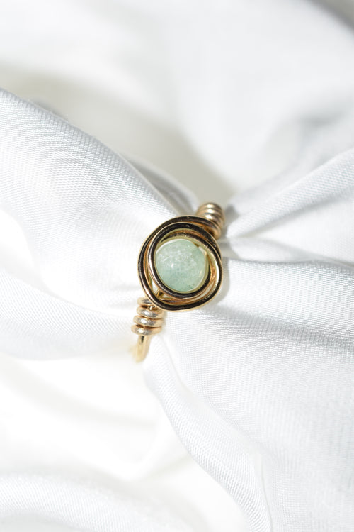 Alexis Aquamarine Ring