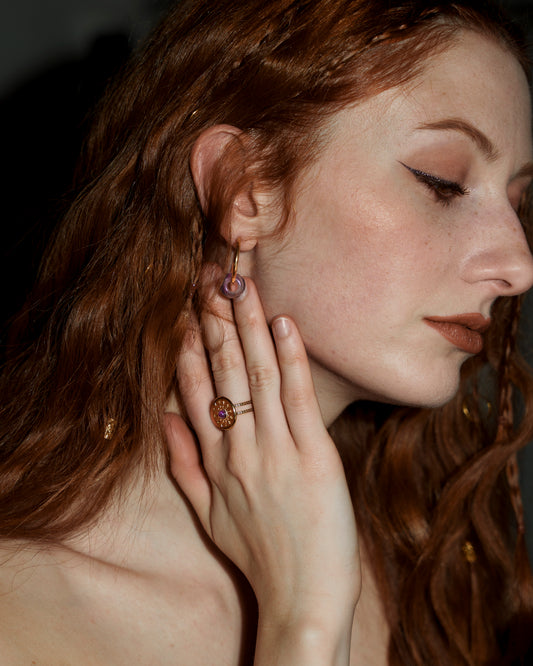 Anello “Gold Amethyst”
