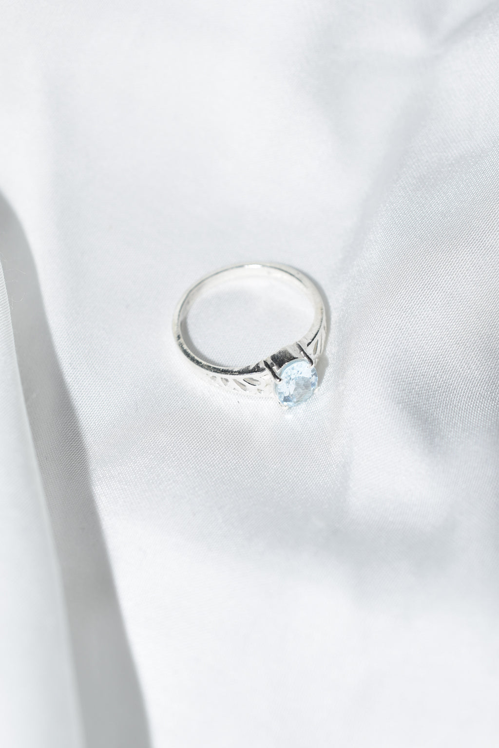 Anello Topazio in argento 925