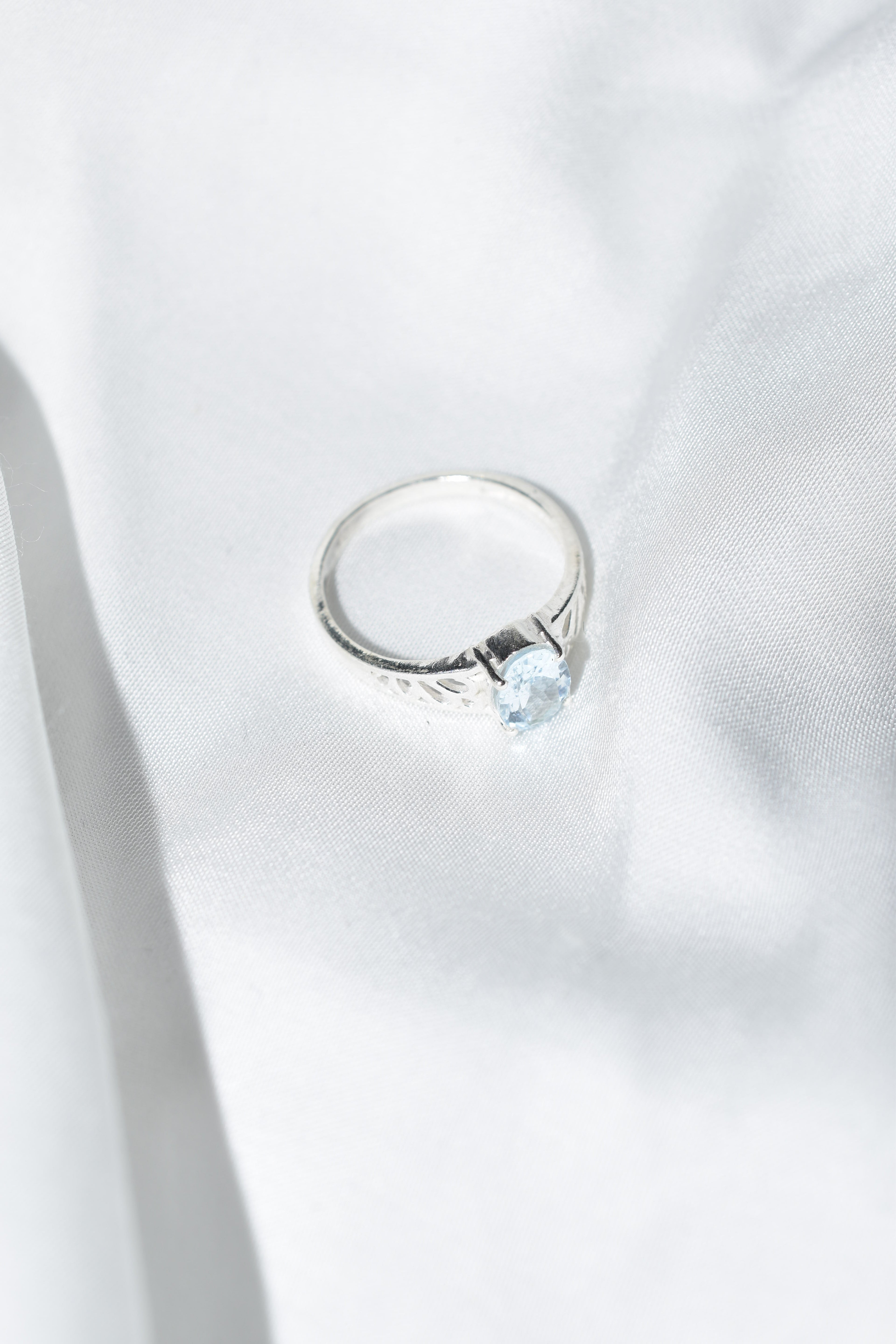 Anello Topazio in argento 925