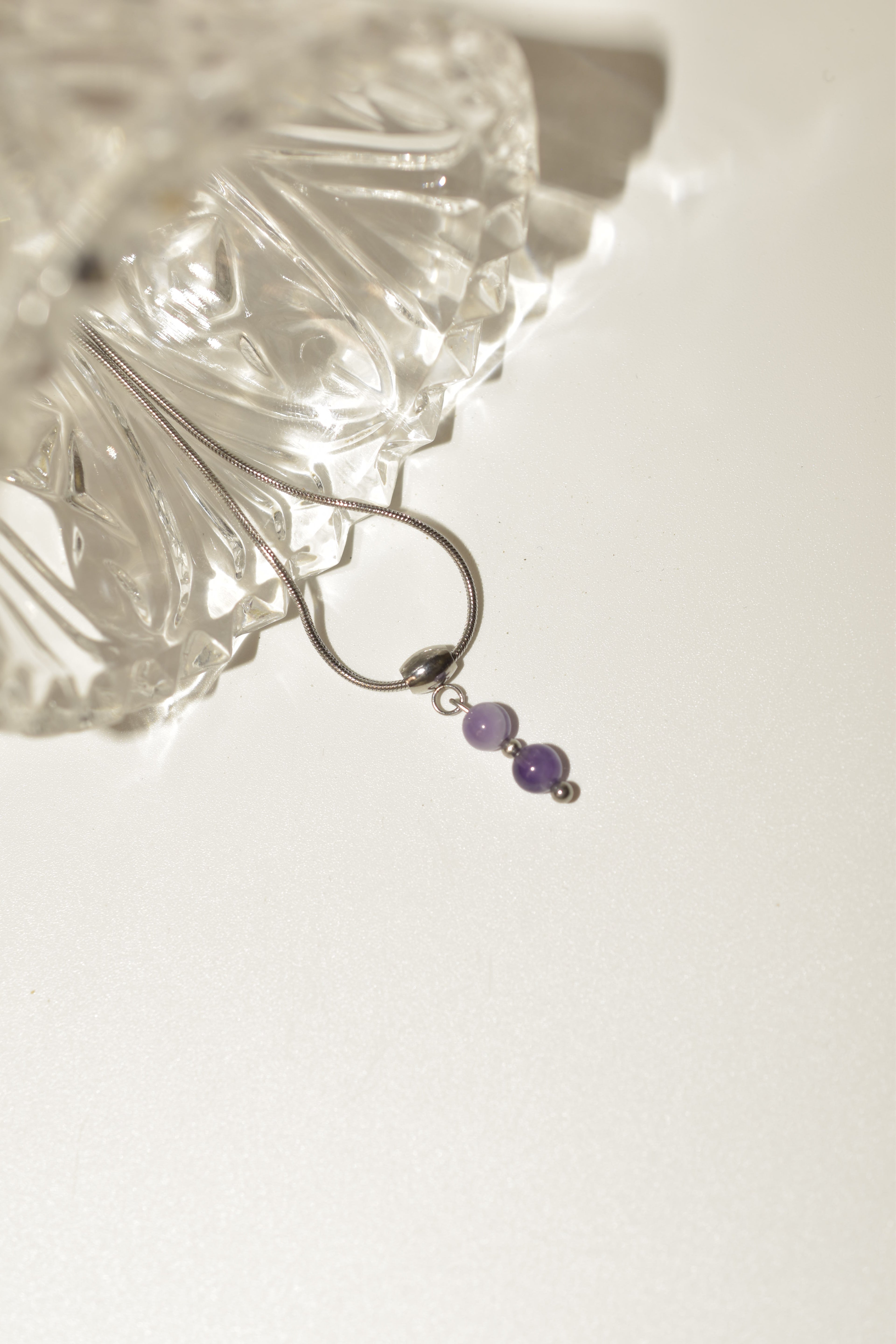 Collana Amber in Ametista