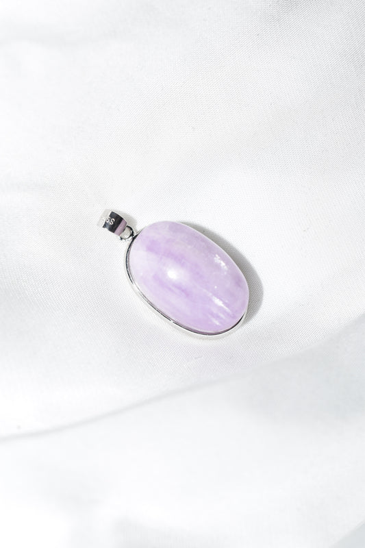 Ciondolo Kunzite in argento 925