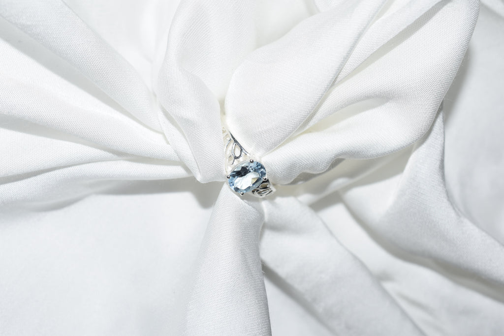 Anello Topazio in argento 925