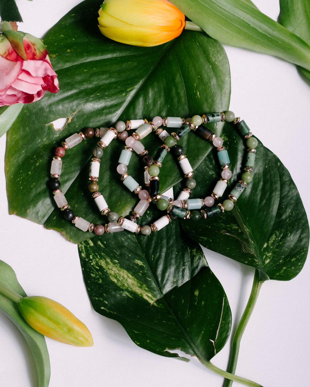 Lula Bracelets with Mixed Stones