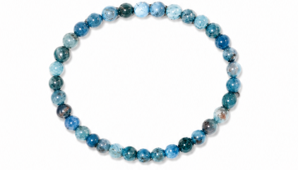 „Lexi“-Armbänder aus Apatit, Pyrit und Labradorit