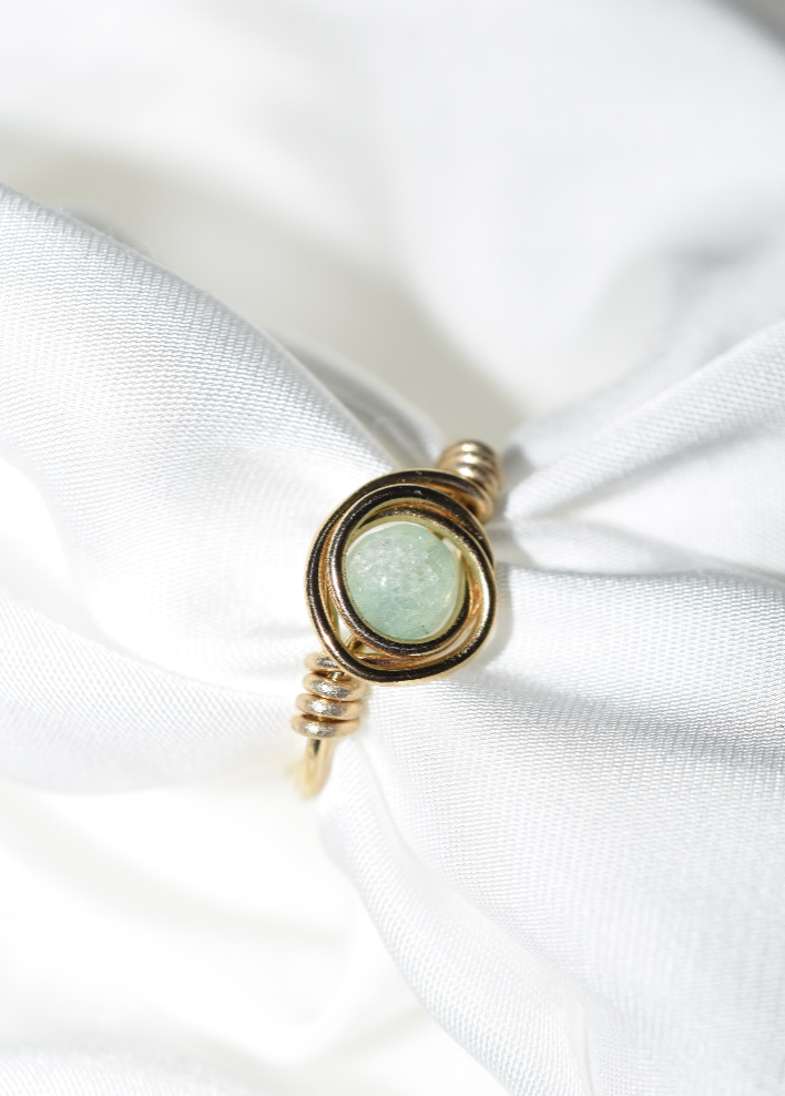 Ring „Alexis“ in Aquamarin