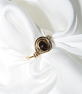 Anello Xander in Occhio di Tigre