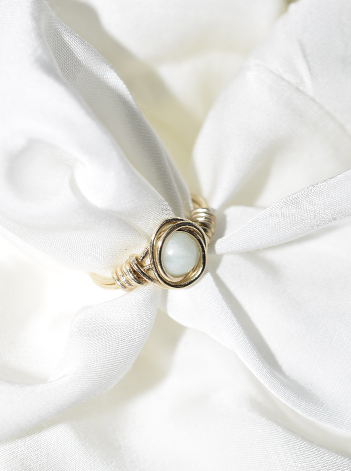 Anello Metamophosys in Amazzonite